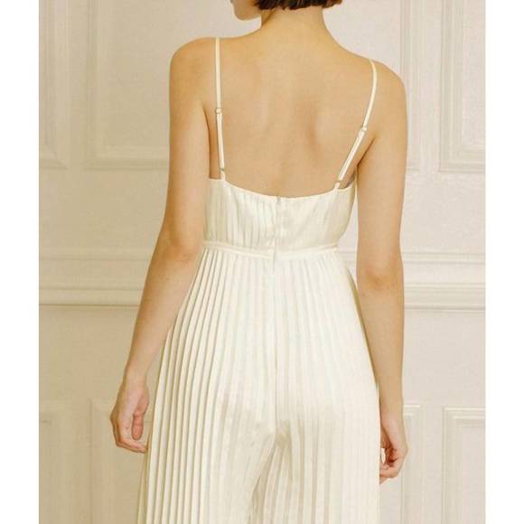 NEW STORIA always sophisticated jumpsuit in cream - Picture 3 of 4